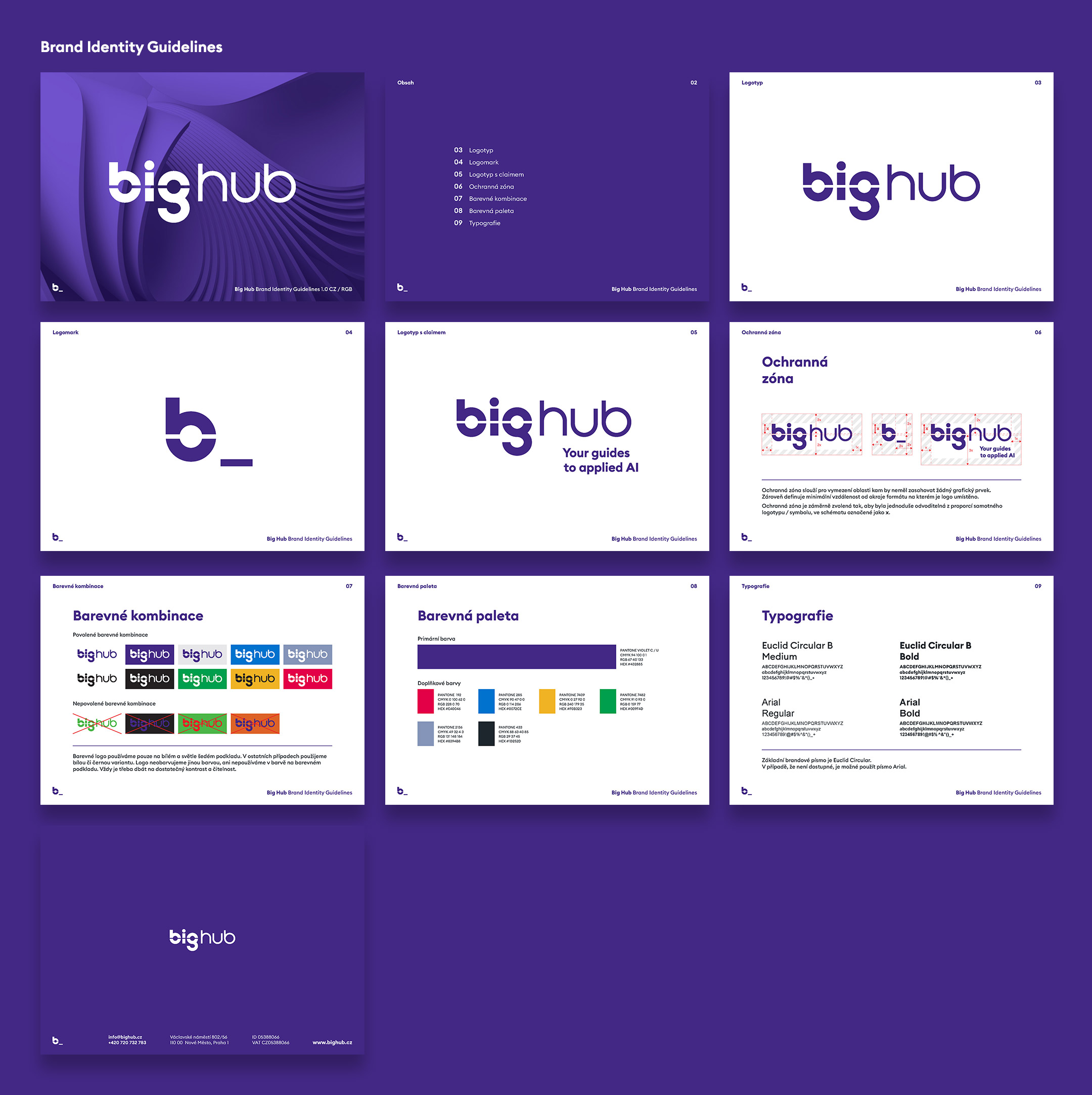 BigHub | Brand Guidelines | Client: drawETC. / BigHub