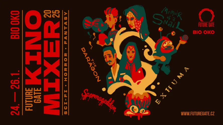 Kinomixer 2025 | FB header | Illustration: Emma @ma_mima_ | drawETC.