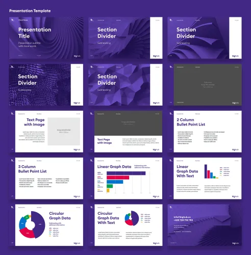 BigHub | Presentation Template | Client: drawETC. / BigHub