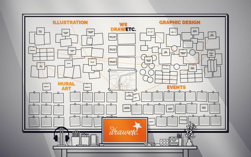 Vector Illustration for drawETC.