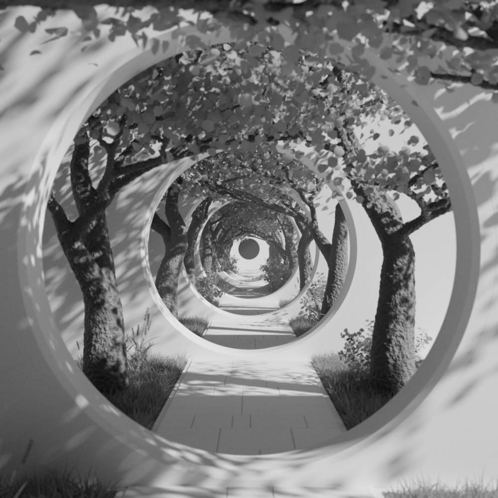 Futuristic Garden